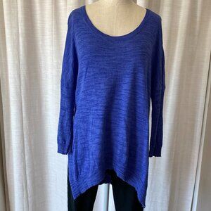 High Low Scoop Neck Sweater